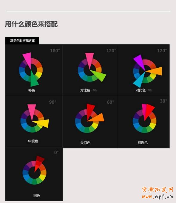 顏色搭配 顏色搭配