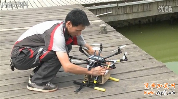 順豐快遞無人機送貨，開創物流新運輸先河。
