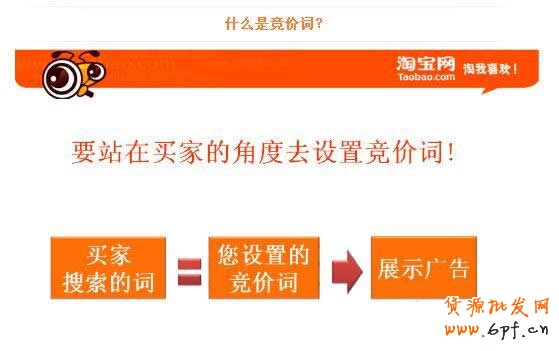 淘寶直通車基礎-什么是競價詞？