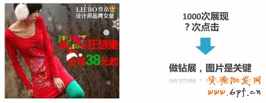 1000次展現(xiàn) ？次點(diǎn)擊 ---> 做鉆展，圖片是關(guān)鍵