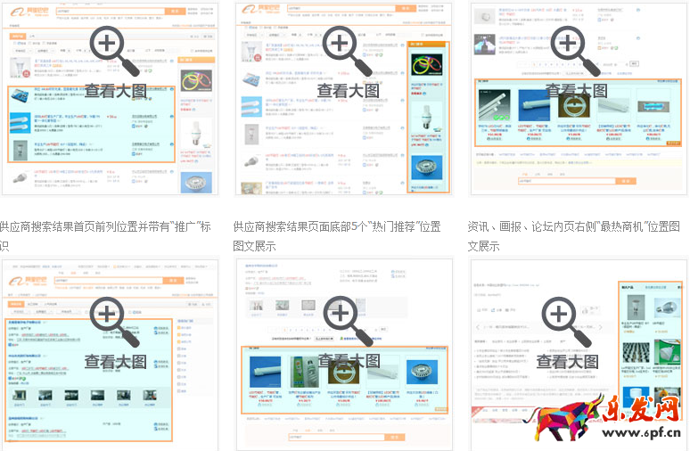 網銷寶展現位置