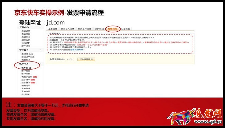 京準通入門指南(三):賬號充值發(fā)票操作