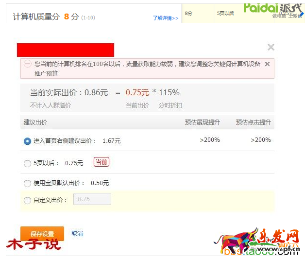 直通車ROI