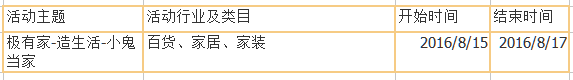 淘寶8月官方營銷活動匯總 淘寶8月官方營銷活動匯總