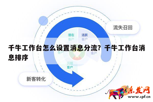 千牛工作臺怎么設置消息分流？千牛工作臺消息排序