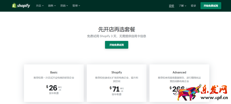 Shopify 會(huì)員多少錢(qián)一個(gè)月？Shopify 收費(fèi)標(biāo)準(zhǔn)整理